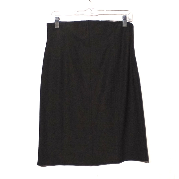 Malisy Dresses & Skirts - MALISY Black Wool Blend High-Waisted Pencil Skirt, Made in Italy